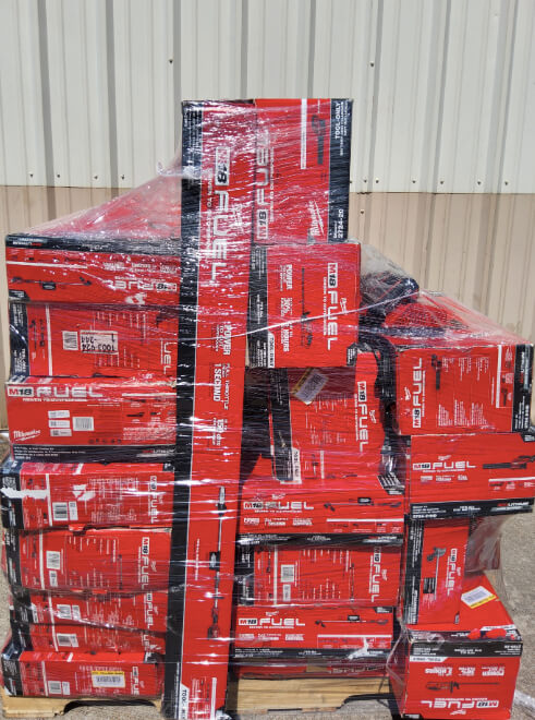 Milwaukee tool returns pallet UNTESTED RETURNS