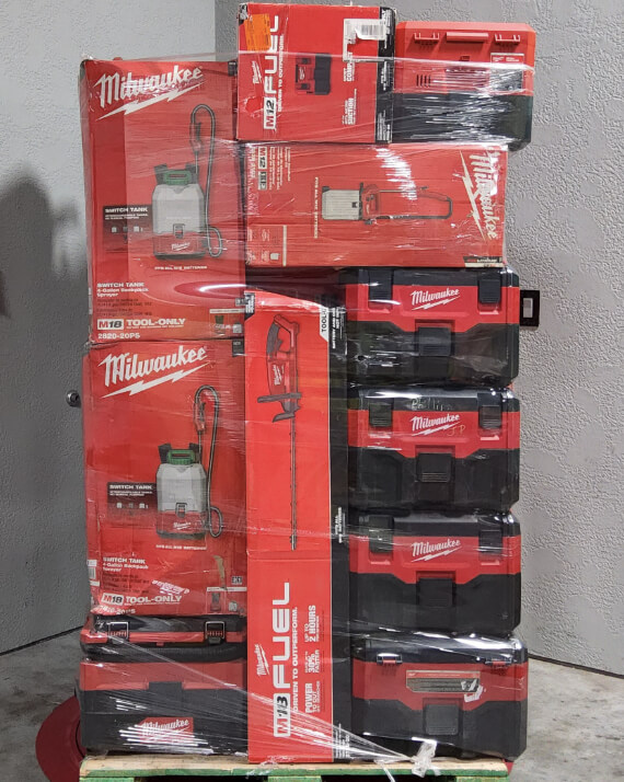 MILWAUKEE m18 m12 TOOL PALLET - Image 2