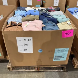 Mixed Clothing liquidation pallets