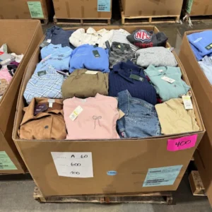 Mixed Clothing liquidation pallets