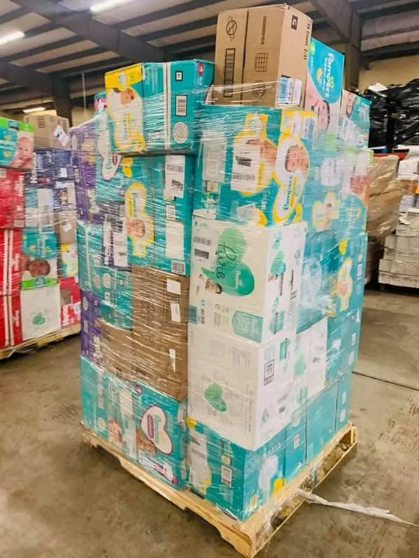 Wholesale diaper pallets