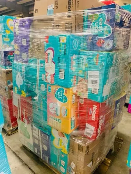 Wholesale diaper pallets